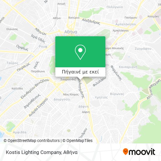 Kostis Lighting Company χάρτης