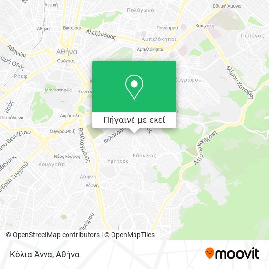 Κόλια Άννα χάρτης