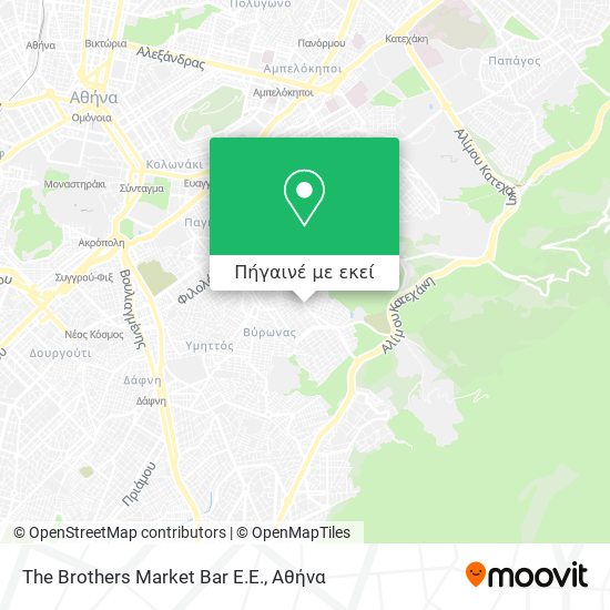 The Brothers Market Bar E.E. χάρτης