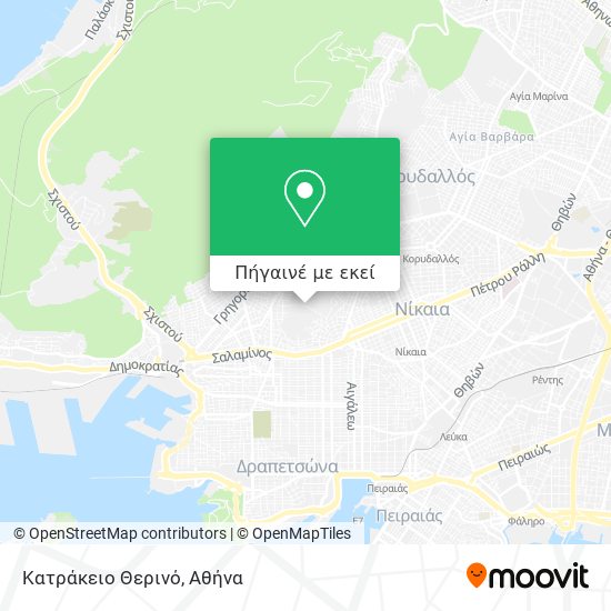 Κατράκειο Θερινό χάρτης