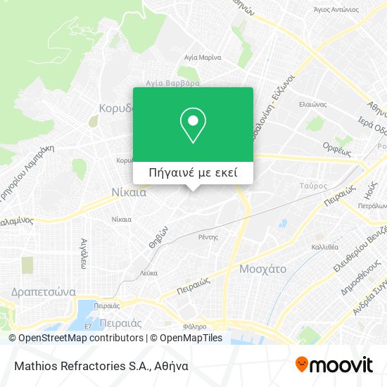 Mathios Refractories S.A. χάρτης