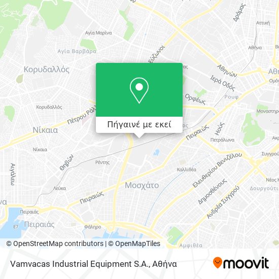 Vamvacas Industrial Equipment S.A. χάρτης