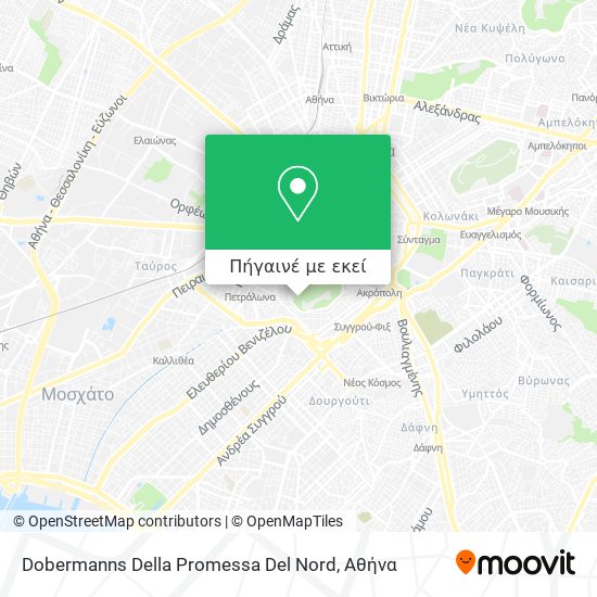Dobermanns Della Promessa Del Nord χάρτης