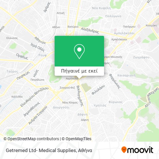 Getremed Ltd- Medical Supplies χάρτης