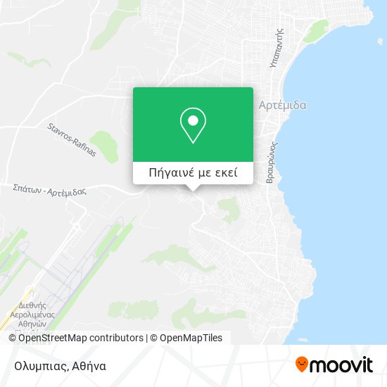 Ολυμπιας χάρτης