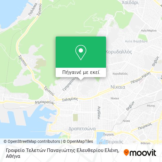 Γραφείο Τελετών Παναγιώτης Ελευθερίου Ελένη χάρτης