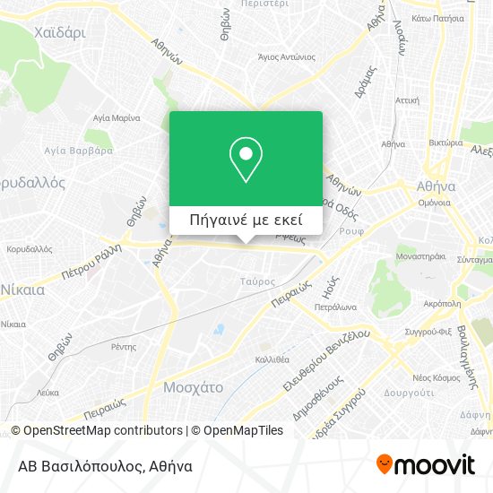 ΑΒ Βασιλόπουλος χάρτης