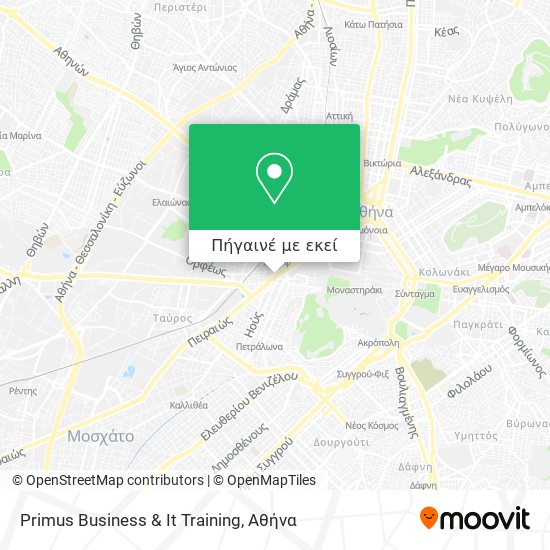 Primus Business & It Training χάρτης