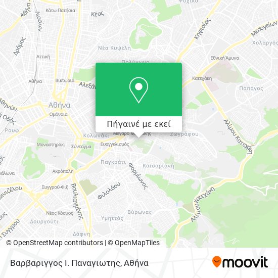 Βαρβαριγγος I. Παναγιωτης χάρτης