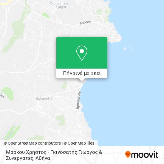 Μαρκου Χρηστος - Γκινοσατης Γιωργος & Συνεργατες χάρτης