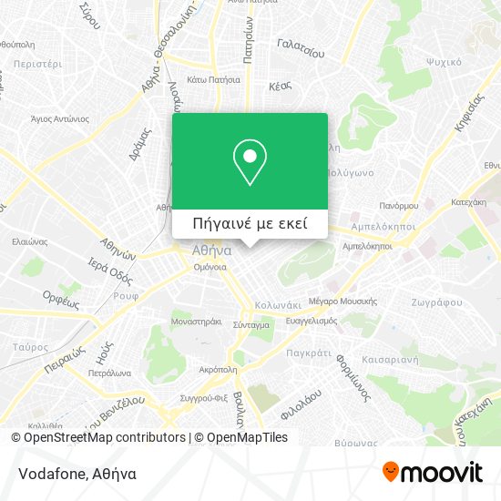 Vodafone χάρτης