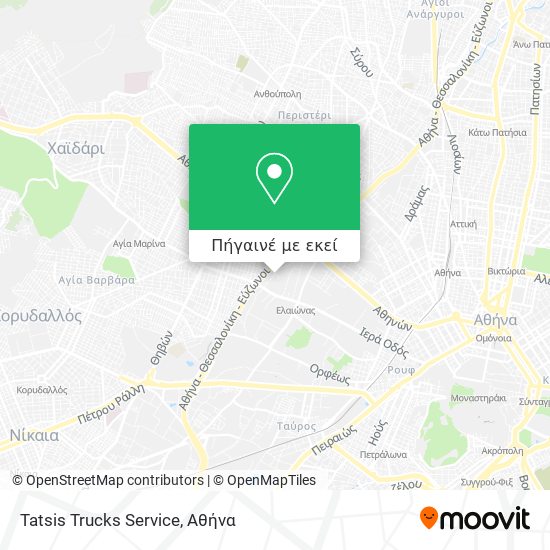 Tatsis Trucks Service χάρτης