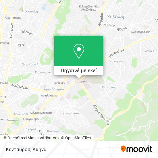 Κενταυροσ χάρτης