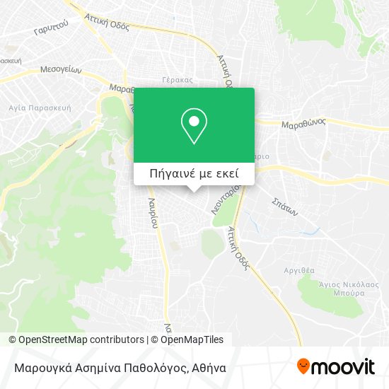 Μαρουγκά Ασημίνα Παθολόγος χάρτης