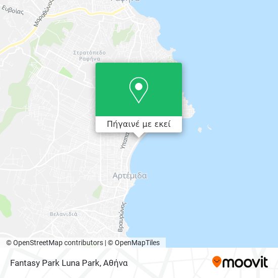 Fantasy Park Luna Park χάρτης