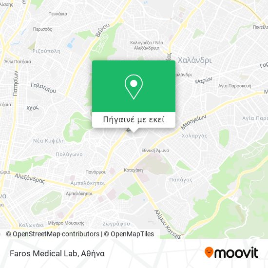 Faros Medical Lab χάρτης