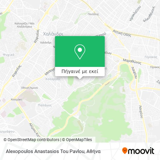 Alexopoulos Anastasios Tou Pavlou χάρτης
