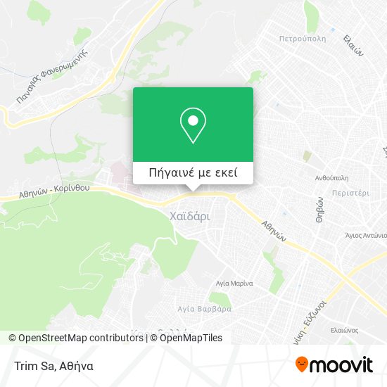 Trim Sa χάρτης