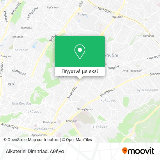 Aikaterini Dimitriad χάρτης