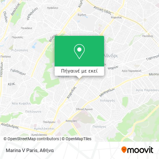 Marina V Paris χάρτης