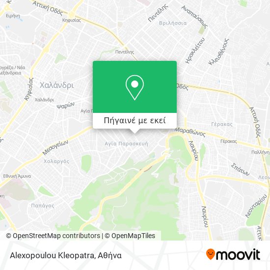Alexopoulou Kleopatra χάρτης