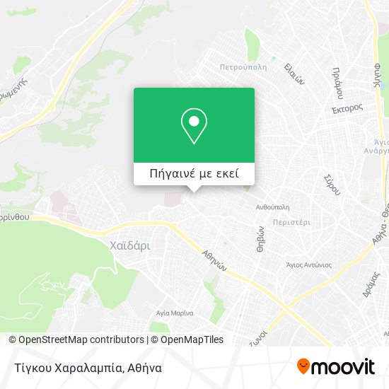 Τίγκου Χαραλαμπία χάρτης
