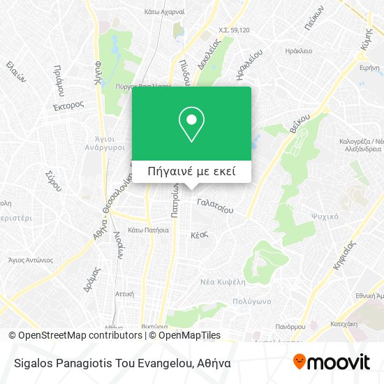 Sigalos Panagiotis Tou Evangelou χάρτης