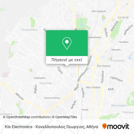 Kls Electronics - Κανελλοπουλος Γεωργιος χάρτης