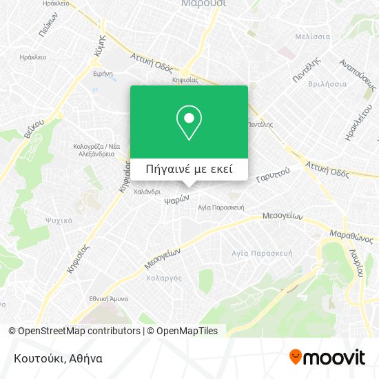 Κουτούκι χάρτης