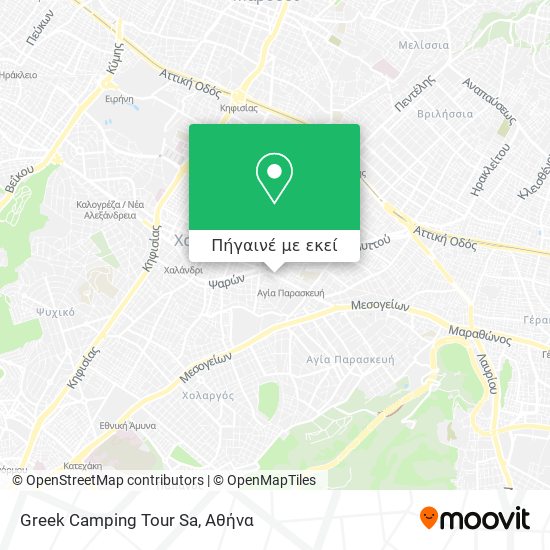Greek Camping Tour Sa χάρτης