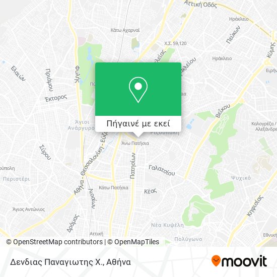 Δενδιας Παναγιωτης Χ. χάρτης