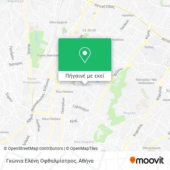 Γκώνια Ελένη Οφθαλμίατρος χάρτης