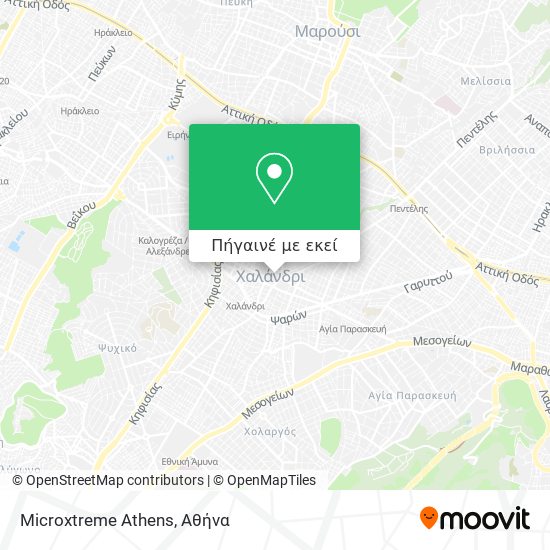 Microxtreme Athens χάρτης