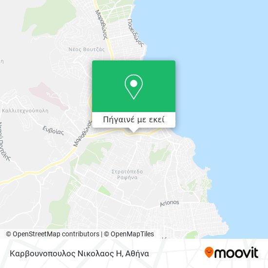 Καρβουνοπουλος Νικολαος Η χάρτης