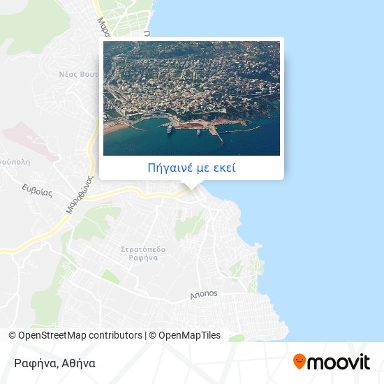 Ραφήνα χάρτης