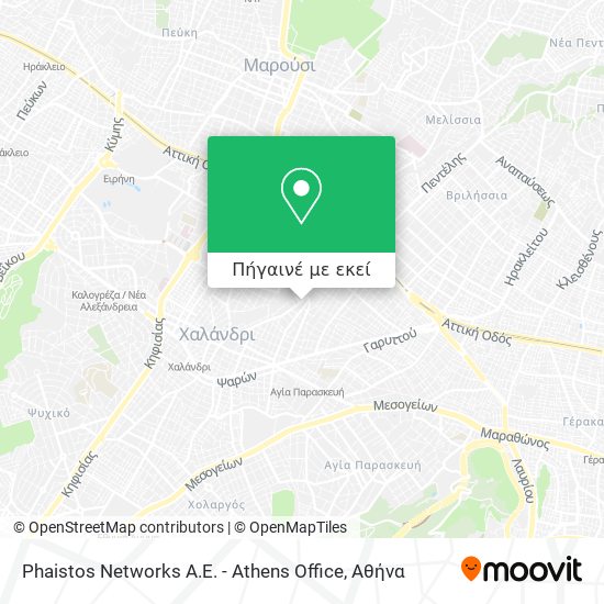 Phaistos Networks Α.Ε. - Athens Office χάρτης