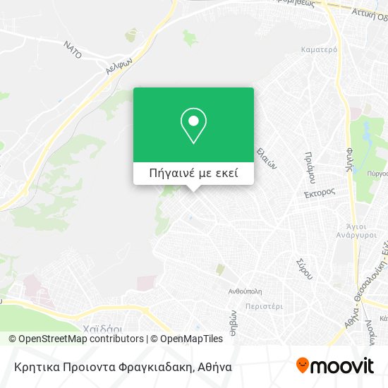 Κρητικα Προιοντα Φραγκιαδακη χάρτης