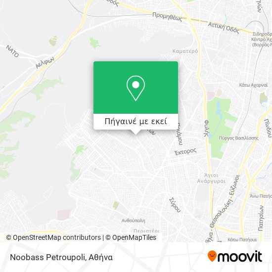 Noobass Petroupoli χάρτης