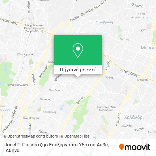 Ionel Γ. Παφουτζησ Επεξεργασια Υδατοσ Αεβε χάρτης