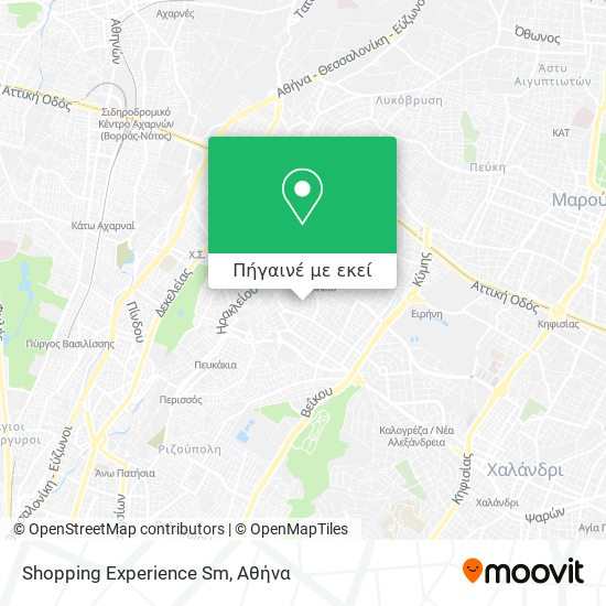 Shopping Experience Sm χάρτης