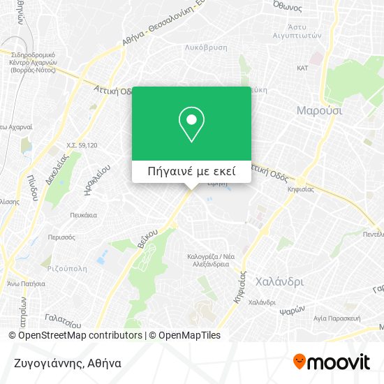 Ζυγογιάννης χάρτης