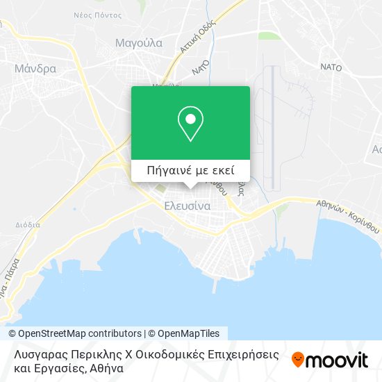 Λυσγαρας Περικλης Χ Οικοδομικές Επιχειρήσεις και Εργασίες χάρτης