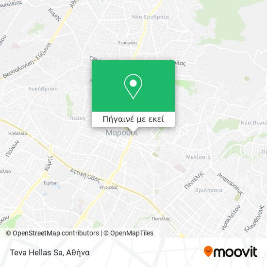 Teva Hellas Sa χάρτης