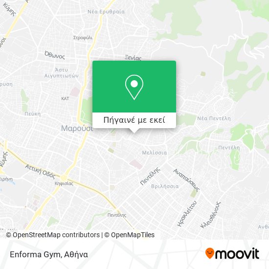 Enforma Gym χάρτης