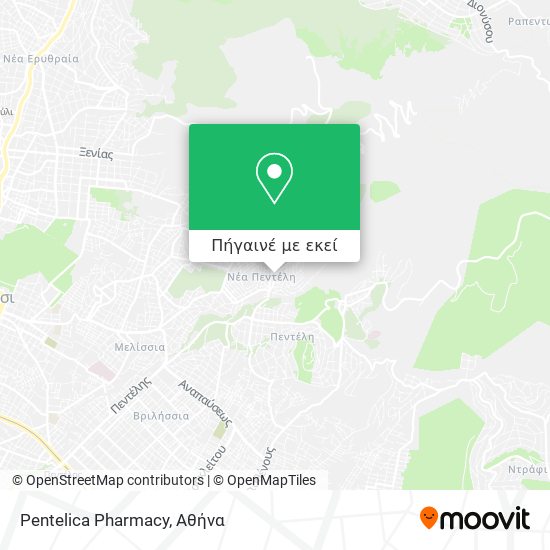 Pentelica Pharmacy χάρτης