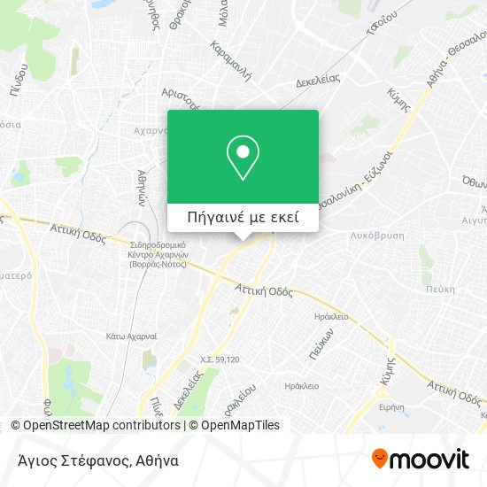 Άγιος Στέφανος χάρτης