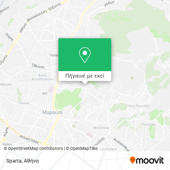 Sparta χάρτης