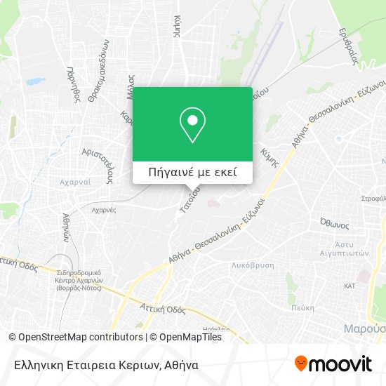 Ελληνικη Εταιρεια Κεριων χάρτης