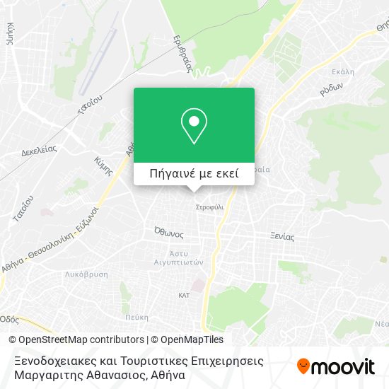 Ξενοδοχειακες και Τουριστικες Επιχειρησεις Μαργαριτης Αθανασιος χάρτης
