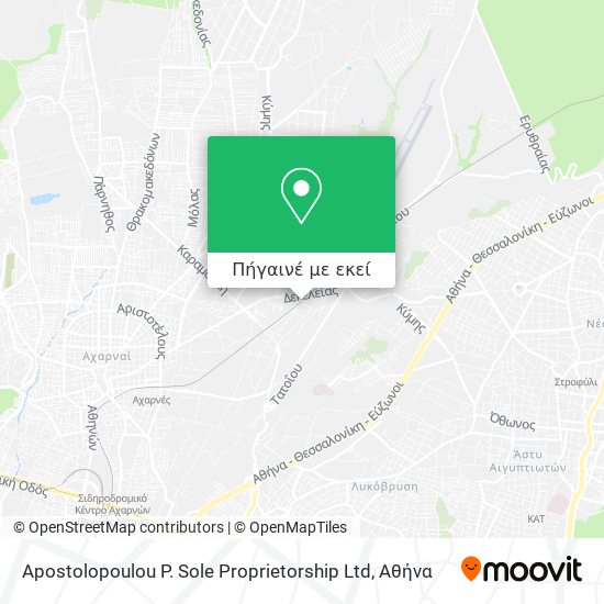 Apostolopoulou P. Sole Proprietorship Ltd χάρτης